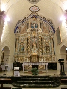 Retablo del altar mayor